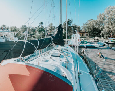 Yachting 2021 in the Baltic. Baltic in May.